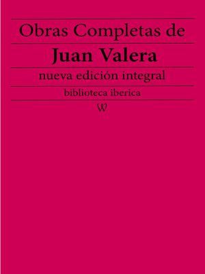 cover image of Obras completas de Juan Valera